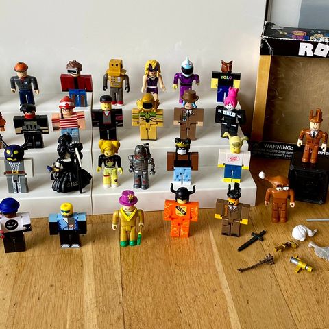 Samling Roblox figurer