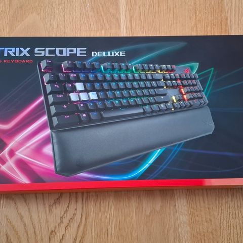 ASUS Rog Strix Scope Deluxe (Gaming-tastatur)