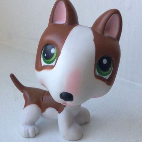 LITTLEST PET SHOP BULL TERRIER Nr.154 fra 2006