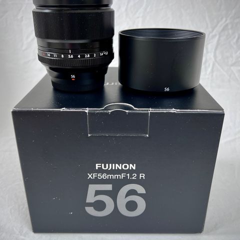 Klassikeren Fujifilm XF 56mm f/1.2 R selges