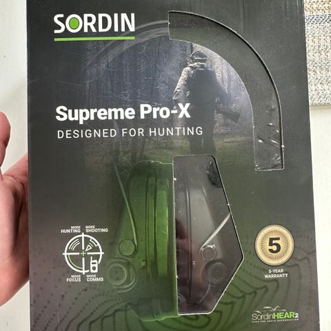 Sordin supreme Pro X