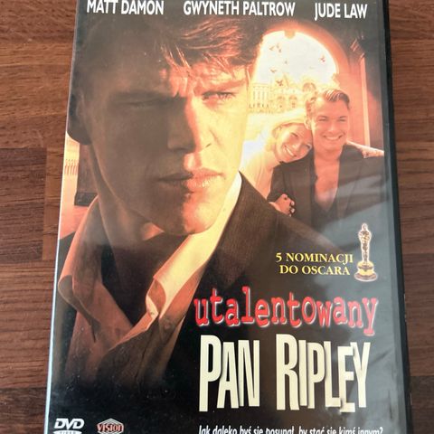 DVD .Polsk dvd , engelsk tekst.utalentowany Pan Ripley