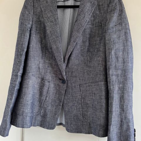 Sommerlig blazer i lin - Zara