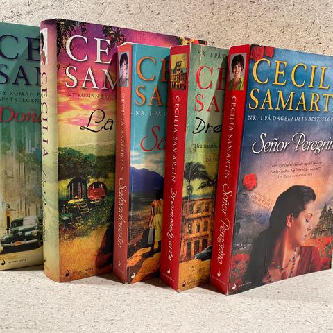 5 bøker av Cecilia Samartin