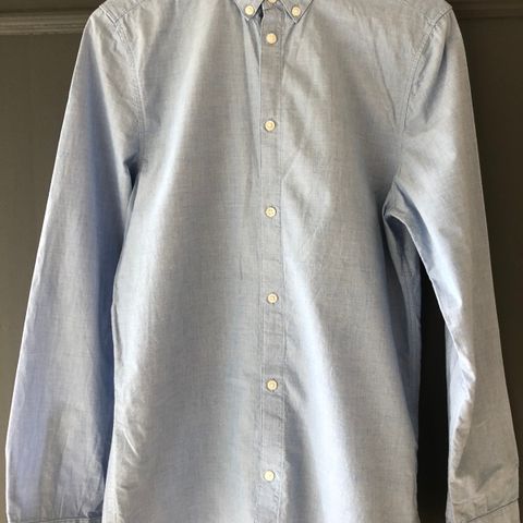 Blå skjorte fra H&M str 170