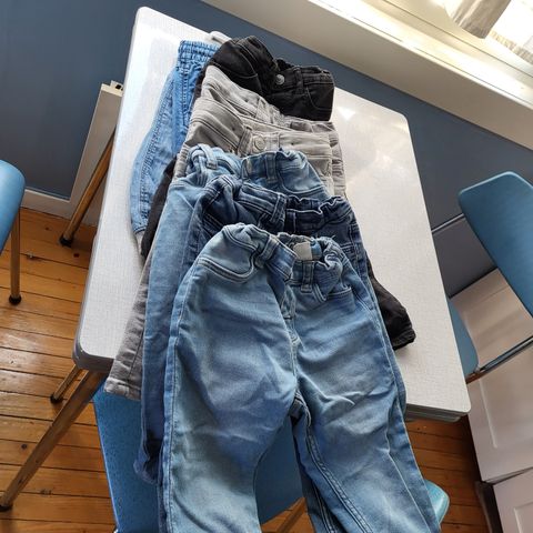 6stk "skinny" - jeans bukser fra HM