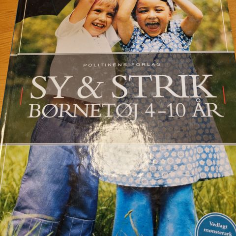 sy og strikk  barnetøy 4-10år