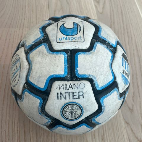 Vintage Uhlsport Inter Milan ball - samleobjekt, 1987