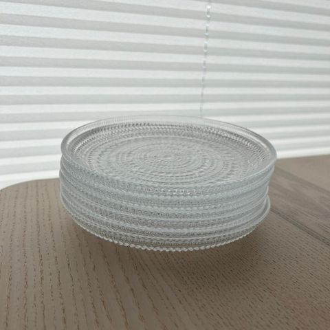 Iittala Kastehelmi tallerken 17cm x 6stk RESERVERT