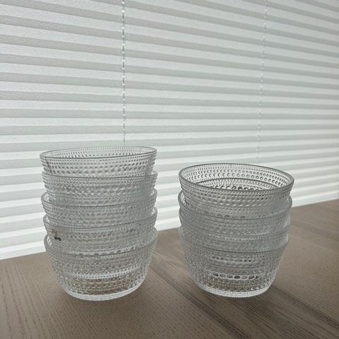 Iittala Kastehelmi skål 23cl x 9stk