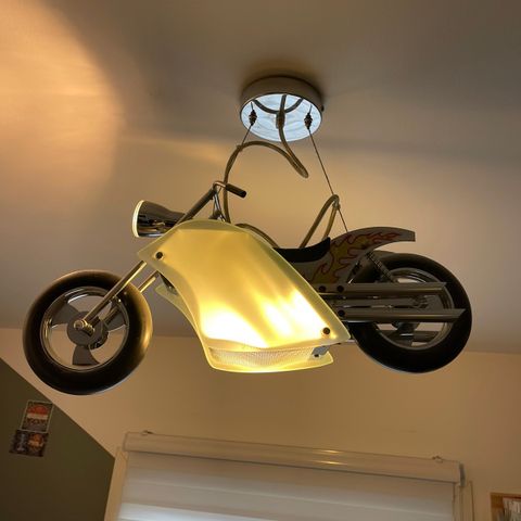 Taklampe -motorsykkel