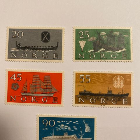 Norge  1960  NK** 485-86 488-89  NK* 487