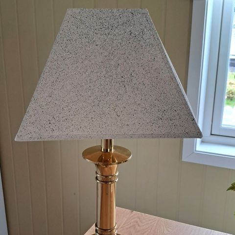 Gedigen  retro lampe fra Anders Fløistad A/S. 61 cm