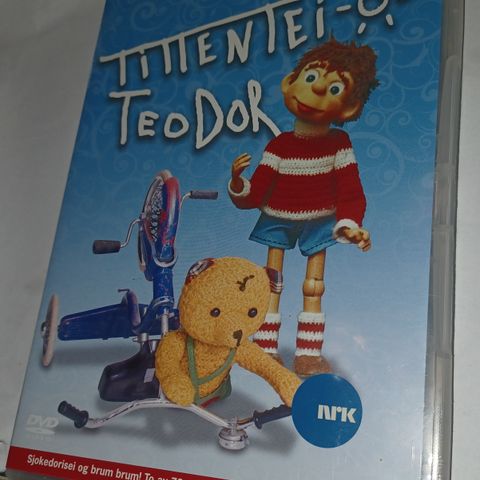 Tittentei og Teodor på dvd selges.