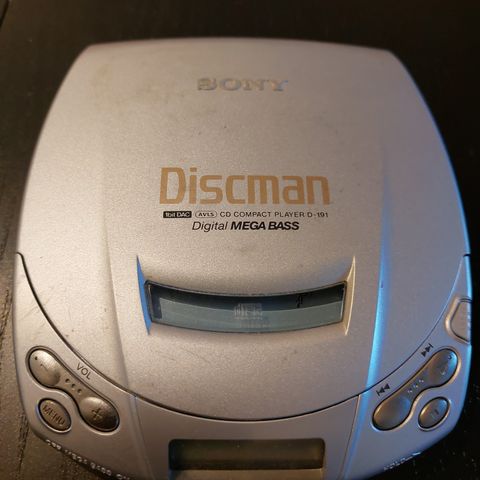 Sony Discman digital Mega Bass