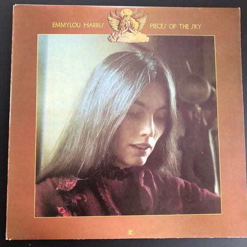 EMMYLOU HARRIS "Pieces Of The Sky" 1975 original UK vinyl LP