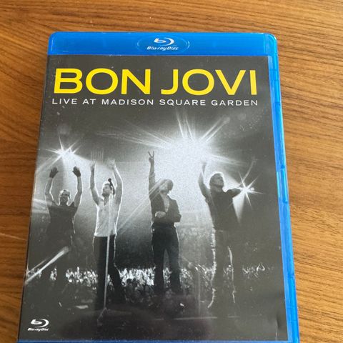 Bon Jovi Live at Madison Square Garden Blu Ray Uåpnet