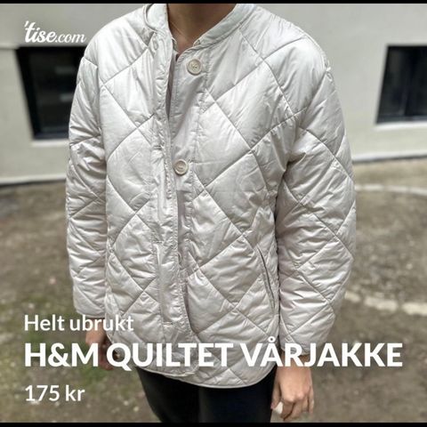 Quiltet jakke
