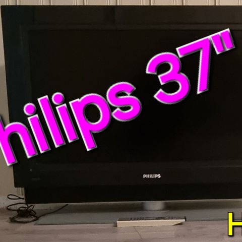 Philips 37" Tv.