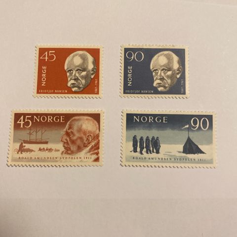 Norge  1961  NK** 500-503  Postfrisk