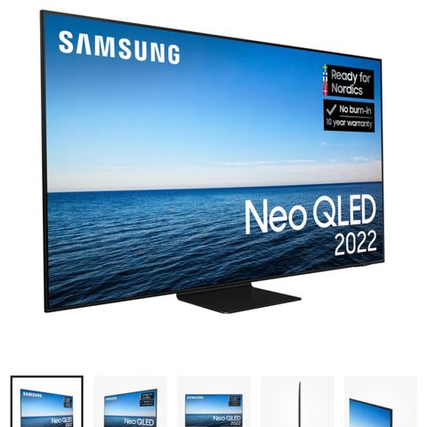 Samsung 65" 4K Neo QLED selges billig!