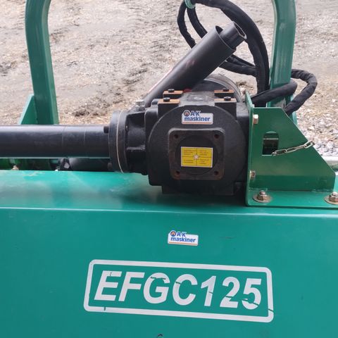 Beitepusser EFGC125 selges