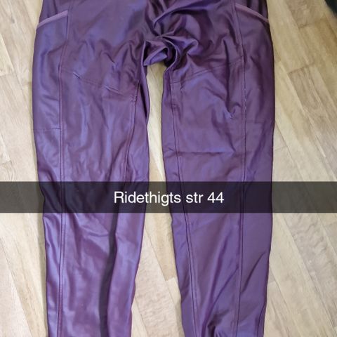 Ridethigts og ridebukse