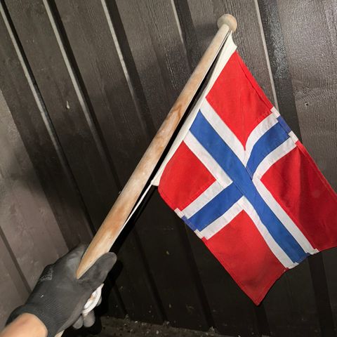 Norge flagg båt