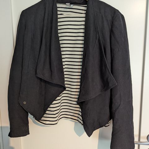 Marineblå blazer