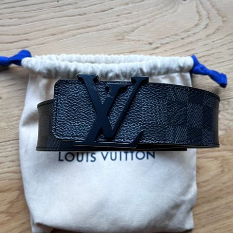 Louis Vuitton Damier Graphite Canvas belte