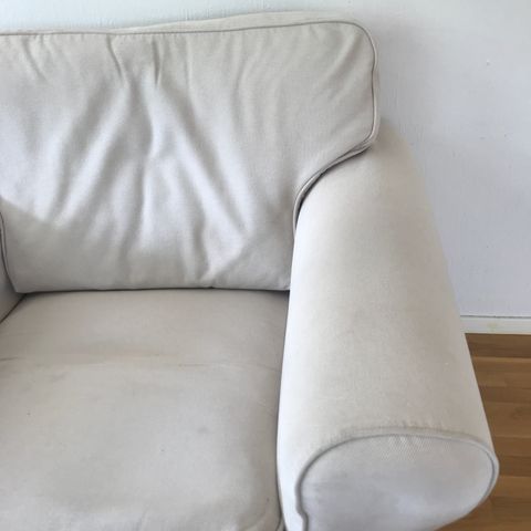 EKTORP Trekk til 3-seters sofa, Hillared beige