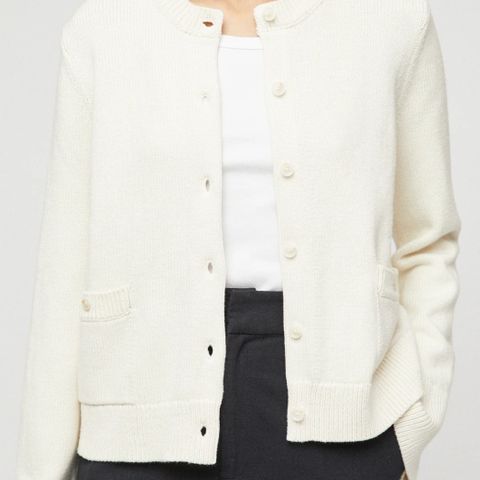 FWSS Structured Cotton Cardigan Cream bytte str S?