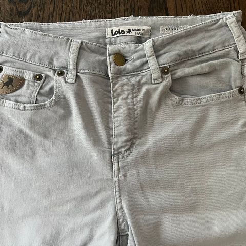 Lois Raval lys blå bomullsjeans 25/30