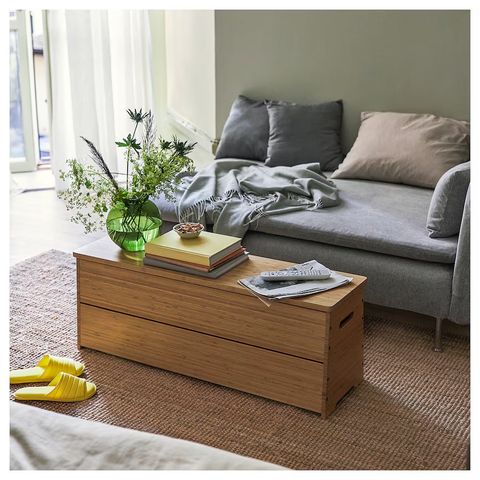 Limited edition IKEA DAJLIEN benk m.oppbevaring, treningsbenk kaffebord sofabord