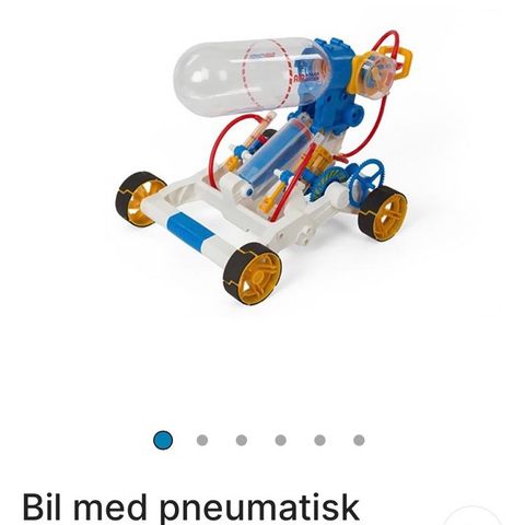 Bil med pneumatisk motor byggesett