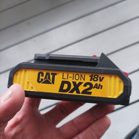 Baterri CAT 18V DX2Ah