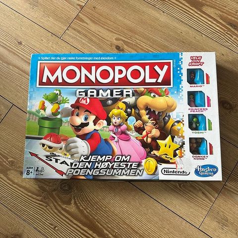 MONOPOLY GAMER  - Kjemp Om Den Høyeste Poengsummen (2017) - Komplett !