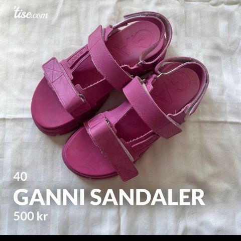 Ganni sandaler