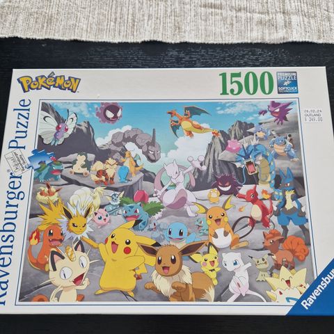 Pokemon puzzle 1500