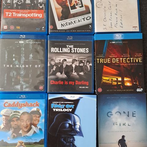 Diverse blu-ray