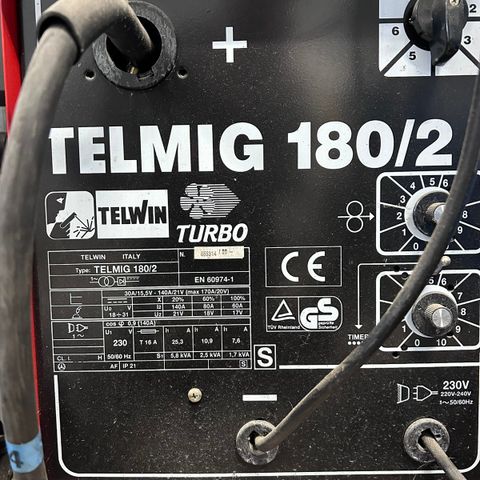 Telwin/ Telmig 180/2 Sveiseapparat