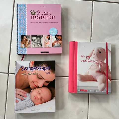 Bøker om graviditet og tiden etter!