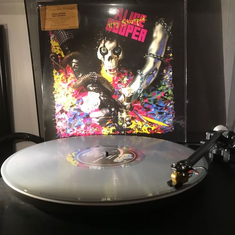 Alice Cooper - "Hey Stoopid" - ltd. sølvfarget Rocktober nummerert vinyl MINT