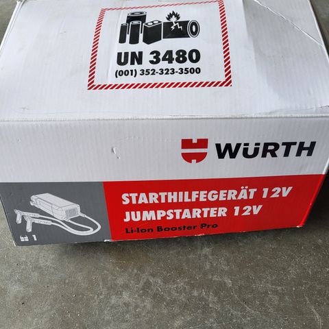 Würth Powerstart 12V 600A