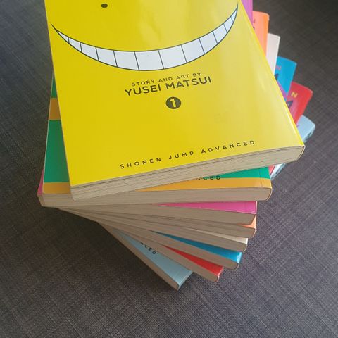 Assassination Classroom Manga 1-8 Engelsk