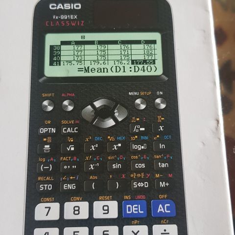 Casio fx-991 EX og Casio fx-82EX selges billig