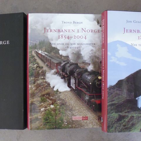 Trond Bergh, Jon Gulowsen og Helge Ryggvik: Jernbanen i Norge, 1854-2004.