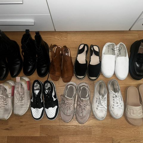 Diverse sko i str 35-37