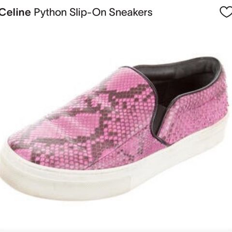 Celine slip - on Python sneakers i str. 38