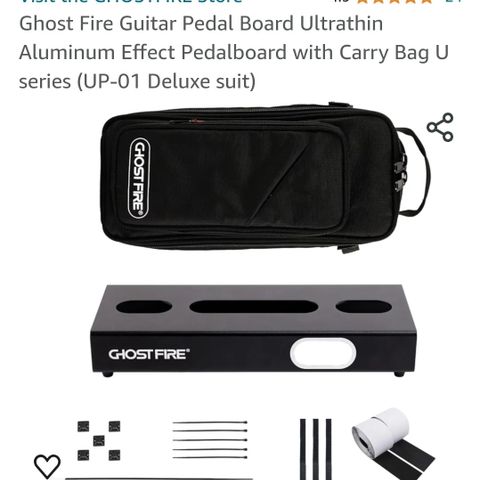 NYTT UBRUKT Pedalbrett Ghost Mini og Ultralett